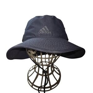 Adidas Hat Bucket Strap Back Black AEROREADY Sun Boonie Outdoor Mens Hiking